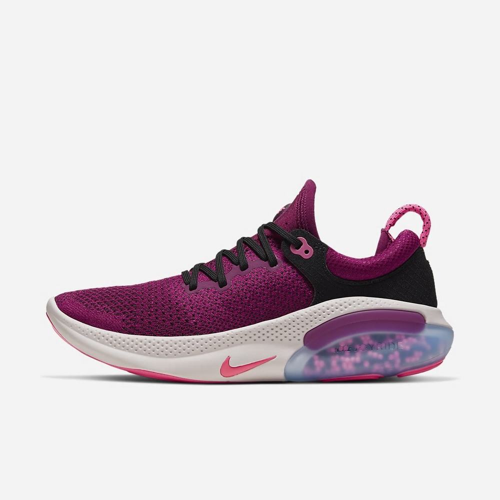 Chaussure De Running Nike Joyride Run Flyknit Violet 3549-168 Raspberry Red/Pink Blast/Barely Rose/Black Femme | DNO-18028312